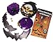 Spooktacular Creations 57 Pieces Halloween Party Swirl Ceiling Hanging and Wall Witches Bats Spider Skull Swirl Hanging Cards Decorations Indoor