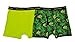 Calvin Klein Boys 2 Pack Black & Yellow with Leafy Green Boxer Briefs