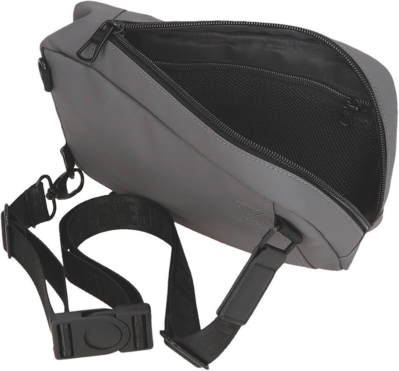 Hoxton Umhängetasche Grau 14 x 25 x 6 cm Polyester und PU by Joumma Bags, grau, Talla única, Gürteltasche
