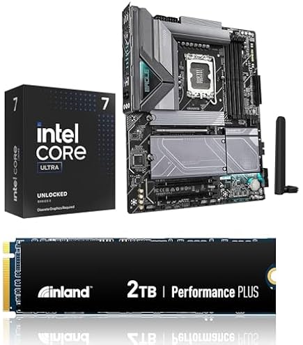 Amazon.com: INLAND 3-in-1 Combo: Intel Core i9-14900K CPU+ASUS Tuf