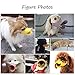 NACOCO Anti Bite Duck Mouth Shape Dog Mouth Covers Anti-Called Muzzle Masks Pet Mouth Set Bite-Proof (Pink, M)