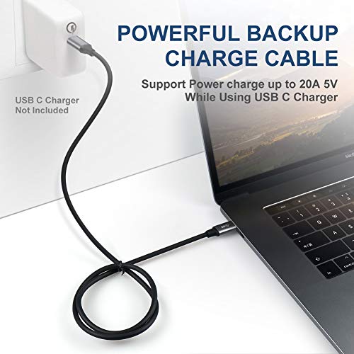 image for Sinstar USB-C to USB-C 3.1 Cable (3.3ft) Gen 2 Thunderbolt 3 Type-C Ca