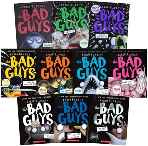 Bad Guys Series 8 Books Collection (#11 - #18): Aaron Blabey