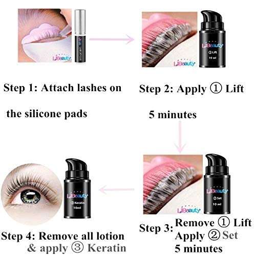 Libeauty Keratin Lash Lift Kit at Home or Brow Lamination Kit 2 in 1