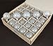 Novelty Lights 25 Pack G40 Frosted White Outdoor Globe Bulbs, Light Bulbs Glass Incandescent Bulbs with 3000 Hour Lifespan, Globe String Lights Replacement Bulbs