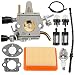 Coolwind 4134 120 0603 Carburetor Air Filter Fuel Line Tune Up Kit for Stihl FS120 FS200 FS250 FS300 FS350 FR350 FR450 FR480 String Trimmer Brush Cutter