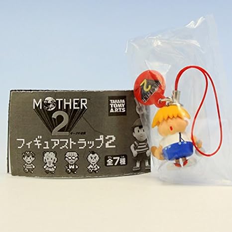 Amazon Co Jp ポーキー Mother2 フィギュアストラップ2 マザー2 ギーグの逆襲 ゲーム フィギュア グッズ ガチャ タカラトミーアーツ ホビー 通販