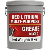 Red Lithium Grease NLGI 2 &ndash; 35 LB Pail
