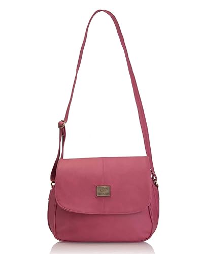 Fostelo Womens Crossbody Bag (Pink)