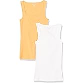 Amazon Essentials Women's Slim Fit Square Neck Tank Top