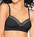 Hanes Women's Ultimate Natural Lift Wirefree, Black,MEDIUM