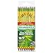 Ticonderoga Pencils, Wood-Cased #2 HB Soft, Sharpened with Eraser, Yellow, 18-Pack (13818) primary