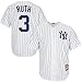 Babe Ruth New York Yankees White Youth Cool Base Cooperstown Home Replica Jersey