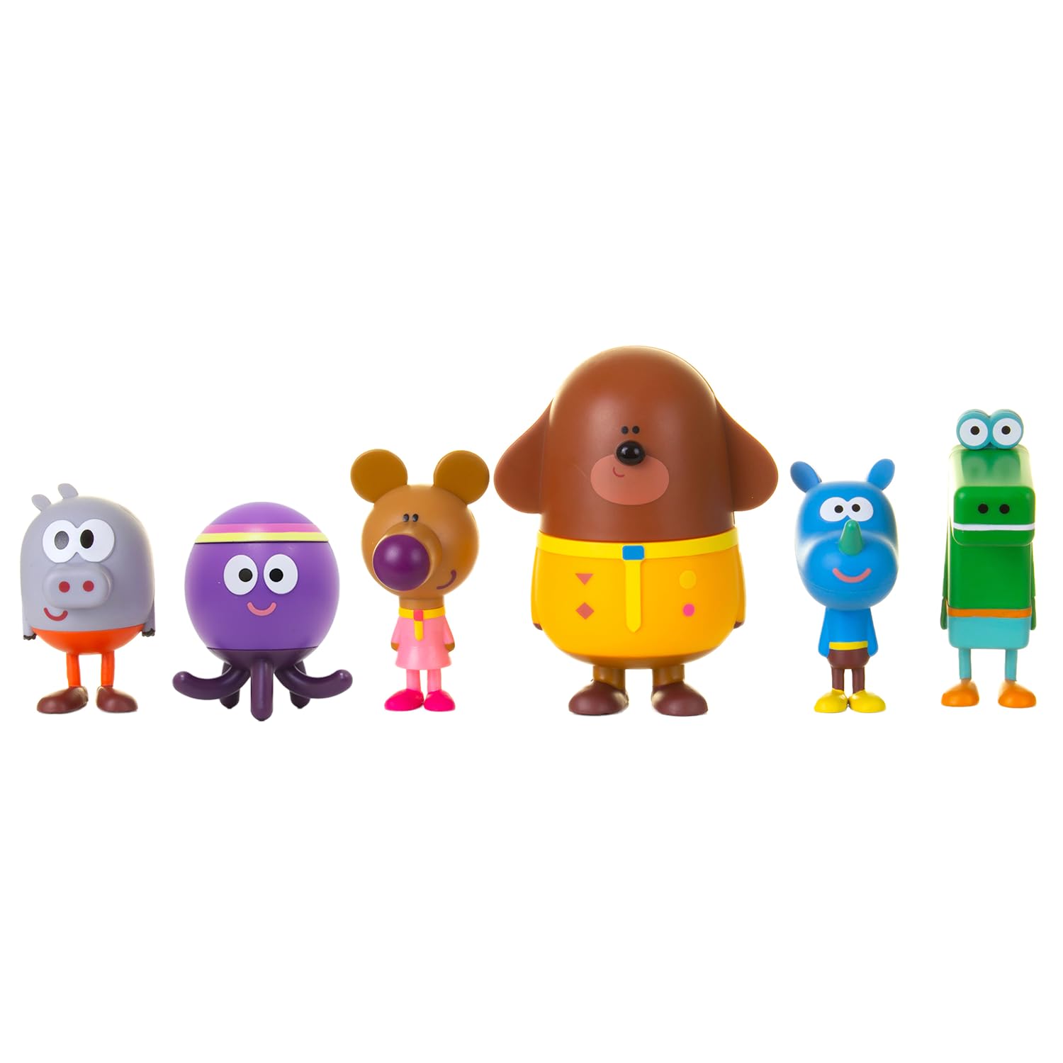 Hey Duggee 1870R Squirrel Figurine Set with Duggee, Multicolor