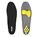 Plemo Gel Sports Shoe Insoles for Men Women, One Size Fits All with Cushioning Arch Support (Size 8-12)