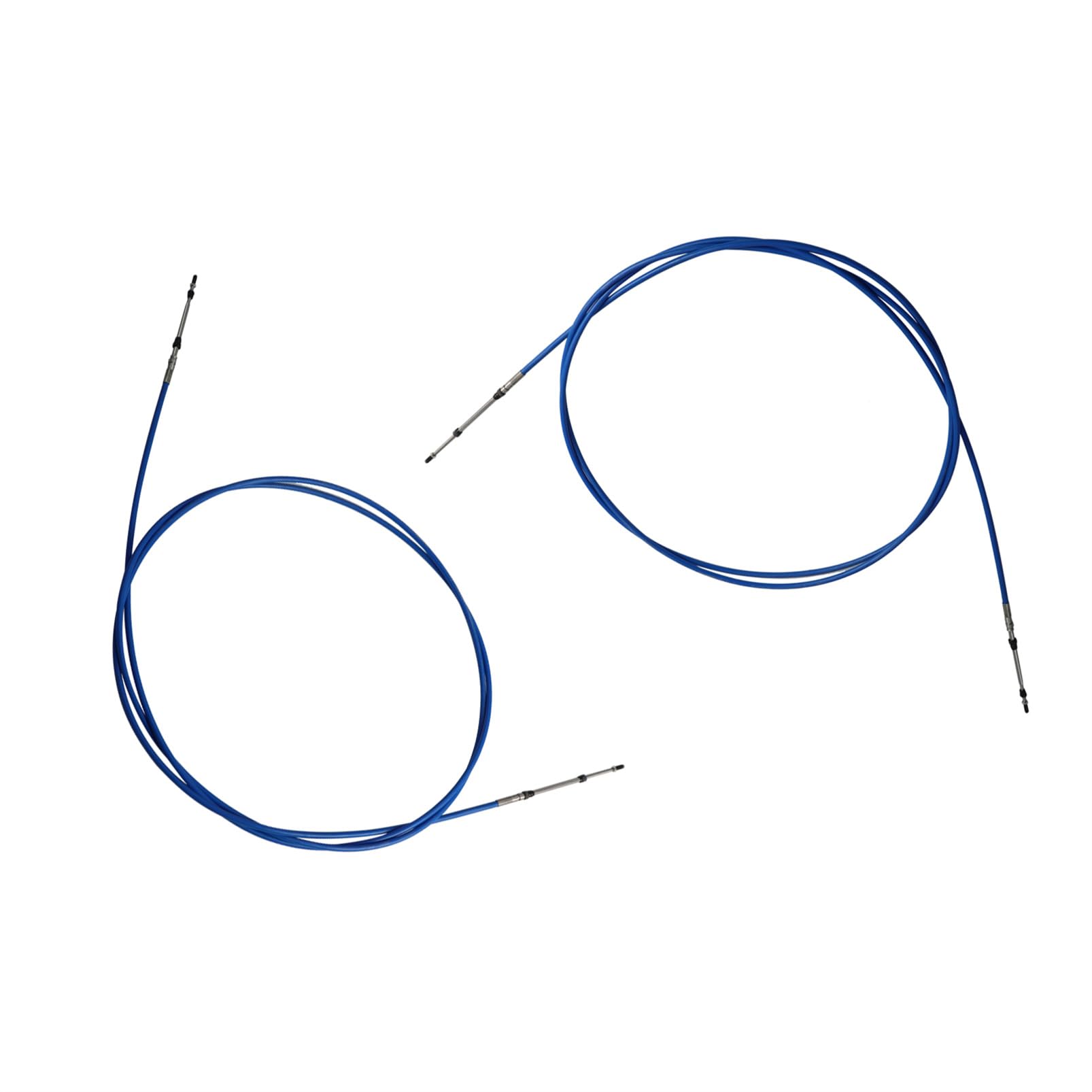 2pcs Universal Marine Throttle Control Cable For Boat Motor Outboard Engine Control Lever 3.35 Meter (Black - View #11