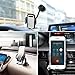 WixGear 3-in-1 Universal Phone Mount, Cell Phone Car Holder with Air Vent, Dashboard, and Windshield Mounts