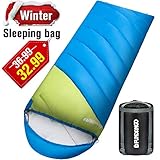 FUNDANGO Sleeping Bags for Adults Camping Sleeping Bags Warm Lightweight Sleeping Bags Cold Weather for Outdoor Activities