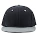 The Hat Depot 1300 Premium Quality Plain Flat Snapback Baseball Cap