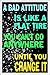 Spitzy's A Bad Attitude is Like a Flat Tire Motivational 12 by 18 Inch Poster, Motivational, Inspirational, Home Wall Art Printed Bedroom Decoration