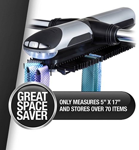 Automatic Motorized Tie Rack for Men, Revolving Tie Hanger Closet Organizer, with Built in LED Light, Holder for more than 70 Ties & Belts Rack Makes a Great Gift for him, Smartek ST-800