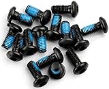 12 Pcs / Lot Mountain Bike Brake Rotor Bolts Mtb Cycling M5*10mm Screws Stainless Steel T25 Cycle Bicycle Brake Disc Bolts Screw