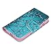 Moto G Case (1st Gen), iYCK Premium PU Leather Flip Folio Carrying Magnetic Closure Protective Shell Wallet Case Cover for Moto G (1st Gen) with Kickstand Stand - Plum Blossom