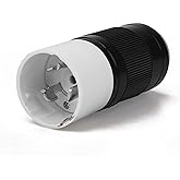 RVINGPRO 50 Amp Twist Lock Plug LL550P CS6365 Generator Power Cord Connector, ETL Listed