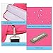 Qishare 13.3 14 inch Laptop Case Laptop Shoulder Bag, Multi-Functional Notebook Sleeve Carrying Case with Strap for Samsung Acer Asus Lenovo Yoga MacBook pro 13 Ultrabook Chromebook(Pink)