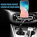 Merfinova Fast Wireless Phone Cup Holder Car Charger, Universally Adjustable Car Phone Mount Wireless Charger Compatible with iPhone 8 X Xr Xs Max Samsung Galaxy S9 S8 (Wireless Charger Holder)