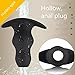 FeiGu 3PCS Medical Silicone Hollow Anal Butt Plug Set-Anal Sex Toys, Masturbation for Adults (S/M/L)
