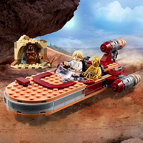 LEGO 75271 Star Wars Luke Skywalkers Landspeeder Bauset mit Java Minifigur, Serie Eine Neue Hoffnug Serie – Bild 6
