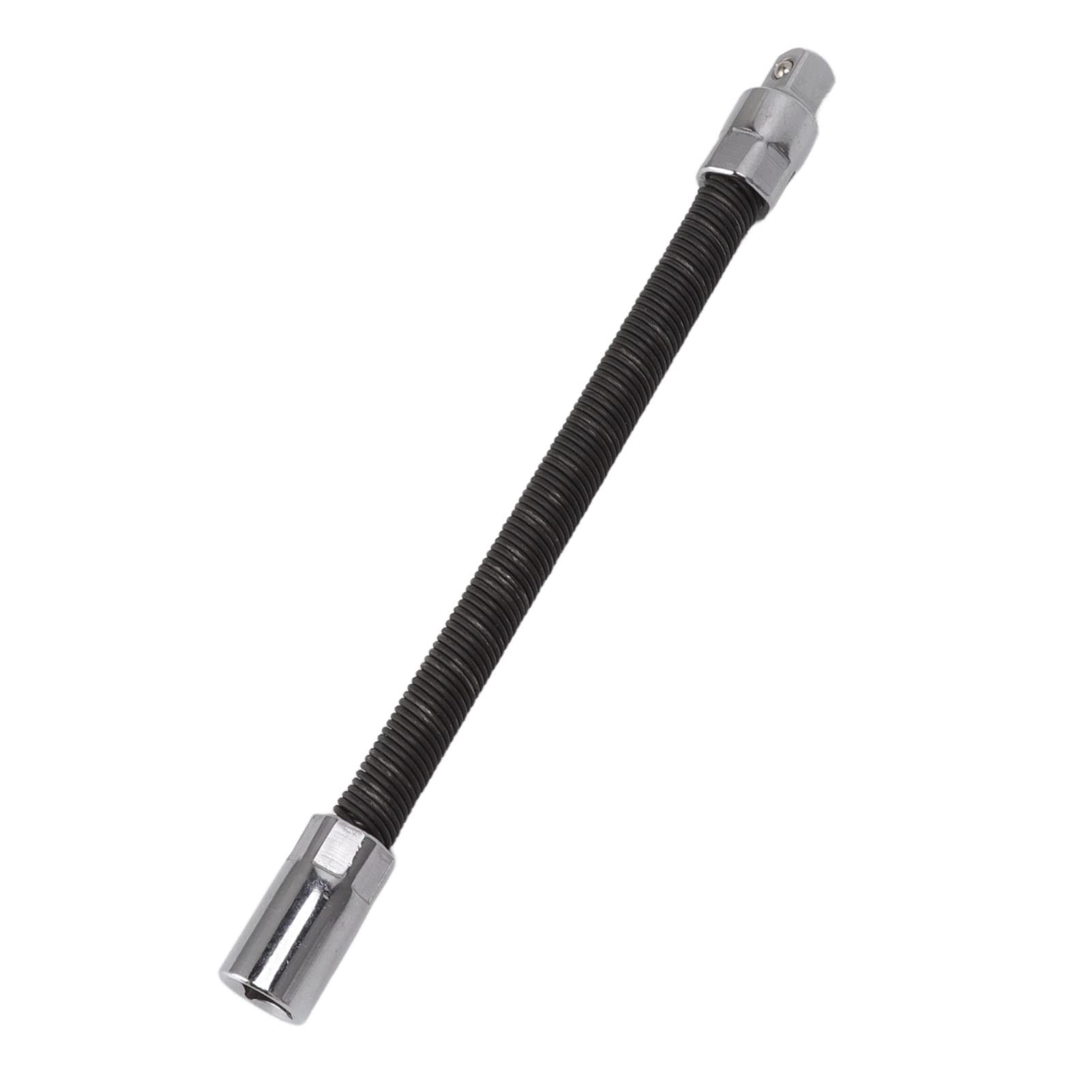 Flexible Socket Extension Bars Wrench Extension Rod - Universal Flexible Shaft Sleeve for Factory Workshop - Black (3/8)