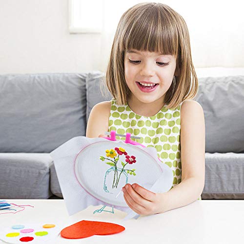 6 Similane+Pieces+Embroidery+Plastic+Multicolor