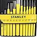 Stanley Cold Chisel & Punch Set 12 Piece