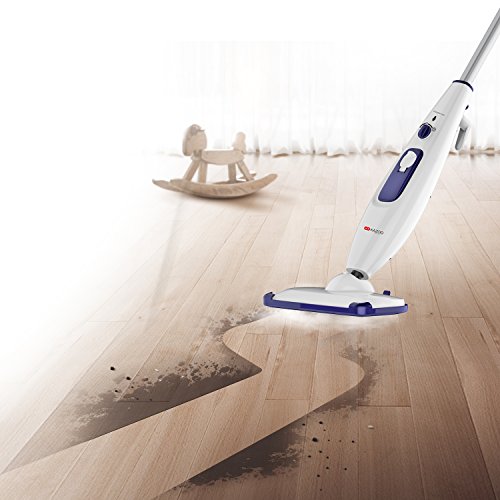 Black Friday Bargains! KAZOO 1000W/11OZ Microfiber Pocket Steam Mop for Floor Cleaning (blue2)