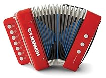 Hohner Kids UC102R Musical Toy Accordion Effect
