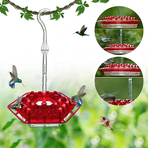 TONSAN Mary Hummingbird Feeder with Ant Moat, Hummingbird Feeder with