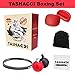TASHACCI Boxing Reflex Ball - 2 Difficulty Level Fight Ball with Headband + Bonuses Gloves,Bag,Start Guide.Boxing Equipment to Improve Speed, Reactions, Punching Accuracy and Hand Eye Coordination