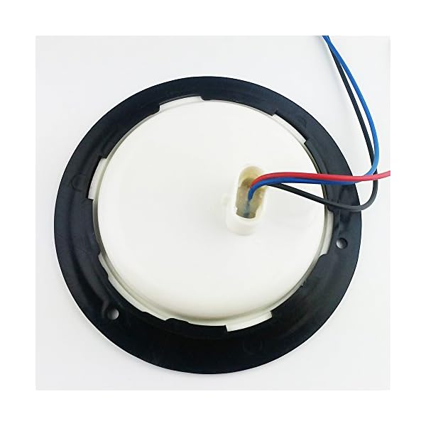 BAYM-4-12V-Round-Red-24-LED-Reverse-Backup-Running-LightChrome-Wire-For-Jeep-UTE-UTV-RV-Truck-Truck-Trailer-light-Pack-of-2-pcs BAYM-4-12V-Round-Red-24-LED-Reverse-Backup-Running-LightChrome-Wire-For-Jeep-UTE-UTV-RV-Truck-Truck-Trailer-light-Pack-of-2-pcs