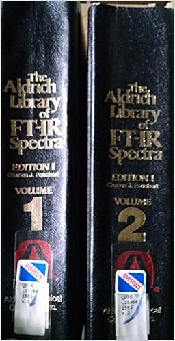The Aldrich Library Of Ft Ir Spectra Edition I Volume I 2 2 Volume Set Charles J Pouchert Amazon Com Books