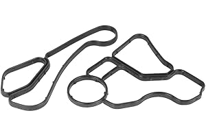 X AUTOHAUX 11428637821 11428637820 Car Engine Oil Pan Gasket Oil Cooler Filter Housing Gasket Seal Set for BMW E81 E87 E90