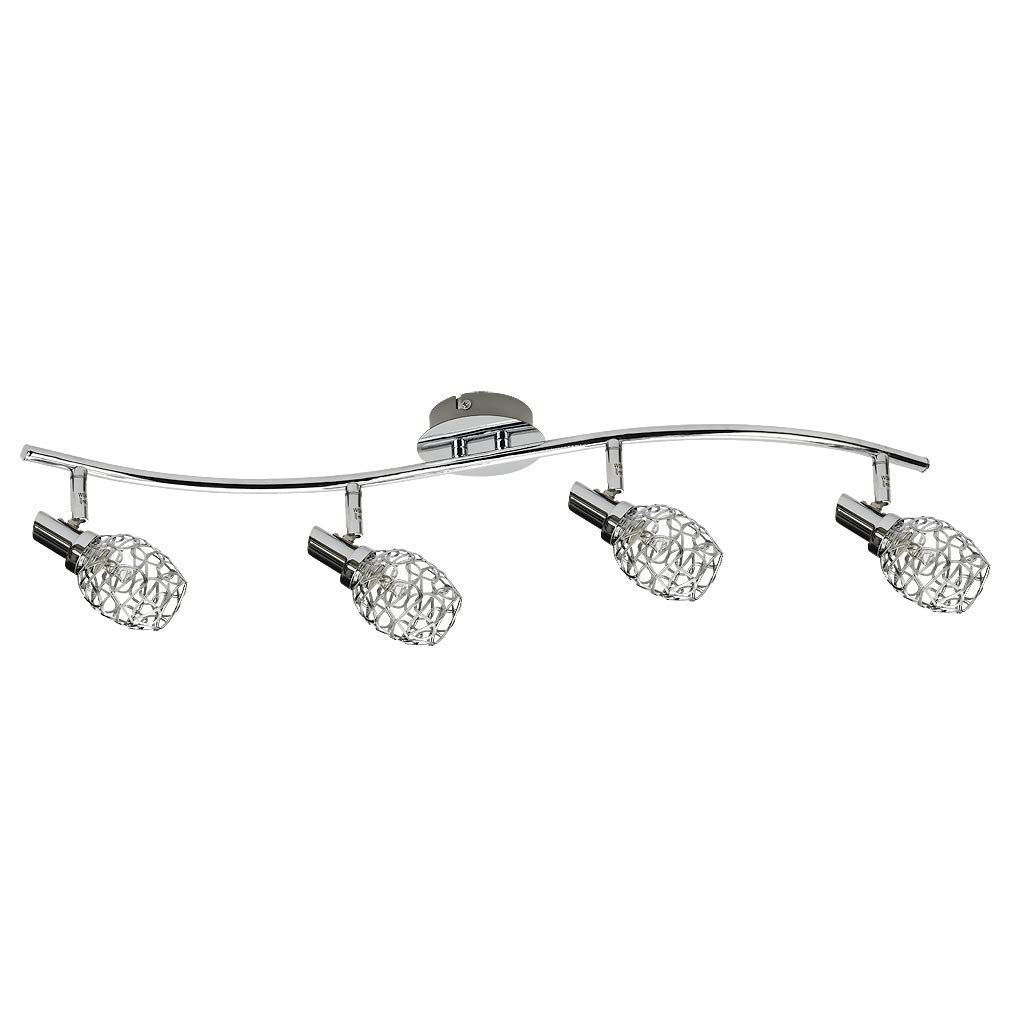 Rabalux 6185 Venus Eve Wall Light, Metal, Silver, G9 28W