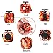 Tepoinn Fidget Attention Cube Relieves Stress and Anxiety Educational Development Toys for ADD, ADHD, Anxiety, and Autism Children and Adults (Red-phoneix 2)