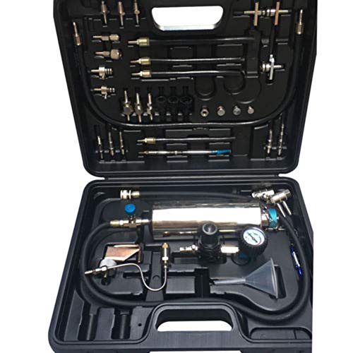TABODD Non-dismantle Cleaner Automotive Non-dismantle Fuel Injector Tester & Cleaner Fuel System Adapter Kit Fuel Injector Cleaner Tool Set for Petrol Car 600ml