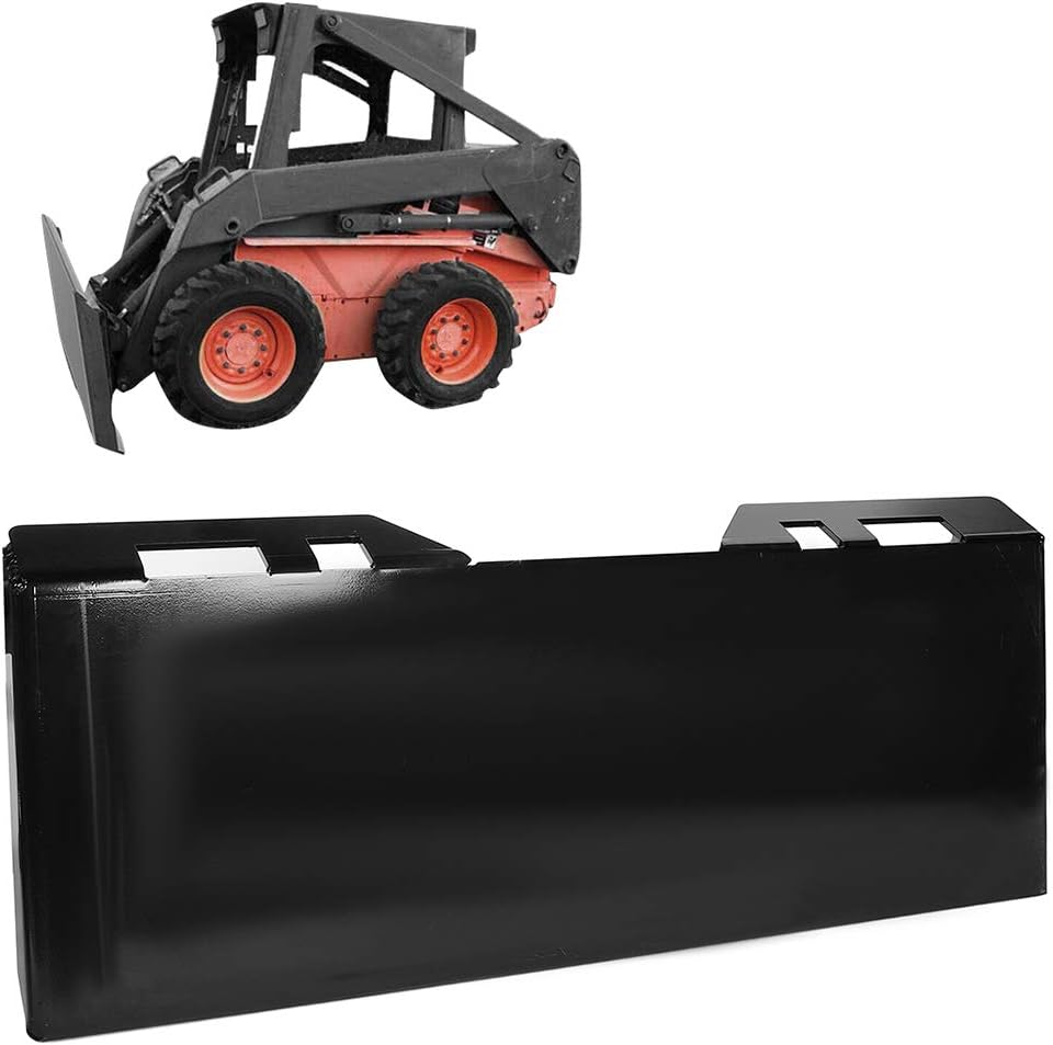 GYZJ 1/4 Skid Steer Mount Plate Universal Quick Attach Mount Plate