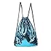 Glitter Sequins Backpack Drawstring Backpack Sackpack Bling Shining Bag Shoulder Bag
