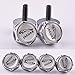 4 Pcs Separate Chrome LICENSE PLATE FRAME Bolt Screws For Jaguar