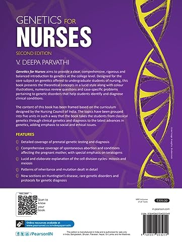 Genetics for Nurses, 2e 1