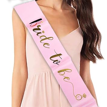 Buy Wobbox Bride To Be Satin Sash Bachelorette Party Bridal Shower